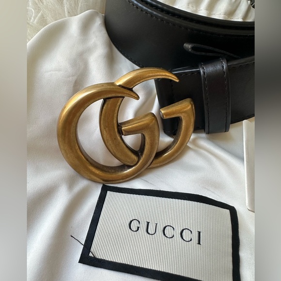 Authentic gucci belt with dust bag - Picture 2 of 5